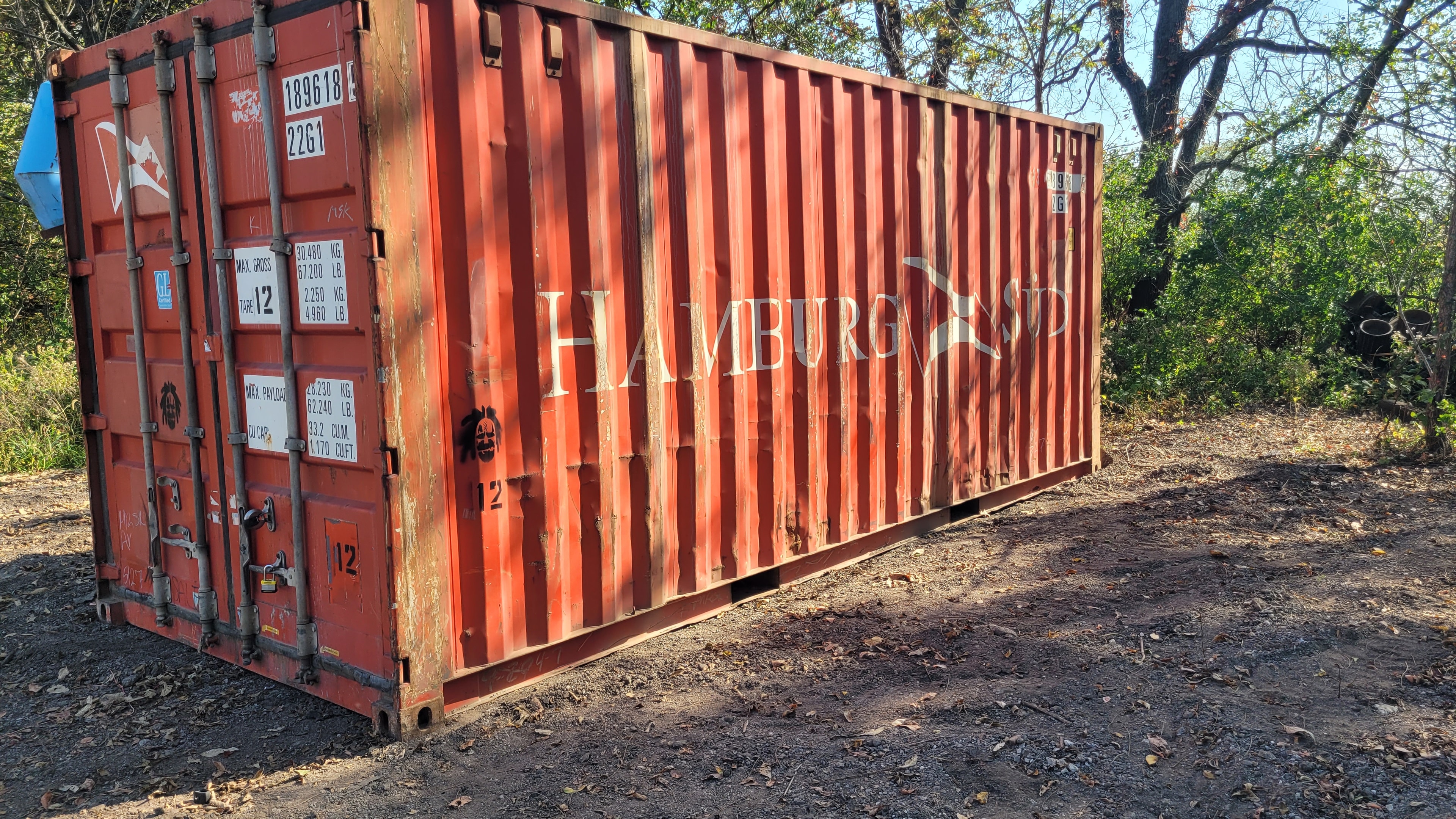 20 ft storage container rental